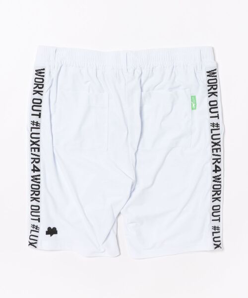 LUXE/R GOLF（ラグジュ ゴルフ）の「(RM)【LUXE/R GOLF】ストレッチ スムース ロゴ パンツ ハーフパンツ（その他パンツ・メンズ・ネイビー/ホワイト/チャコールグレー/ブラック・X-LARGE/LARGE/MEDIUM）」の6枚目の写真