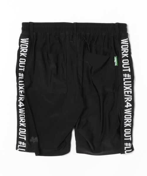 LUXE/R GOLF（ラグジュ ゴルフ）の「(RM)【LUXE/R GOLF】ストレッチ スムース ロゴ パンツ ハーフパンツ（その他パンツ・メンズ・ネイビー/ホワイト/チャコールグレー/ブラック・X-LARGE/LARGE/MEDIUM）」の7枚目の写真