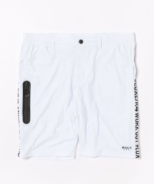 LUXE/R GOLF（ラグジュ ゴルフ）の「(RM)【LUXE/R GOLF】ストレッチ スムース ロゴ パンツ ハーフパンツ（その他パンツ・メンズ・ネイビー/ホワイト/チャコールグレー/ブラック・X-LARGE/LARGE/MEDIUM）」の10枚目の写真