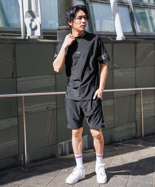 LUXE/R GOLF（ラグジュ ゴルフ）の「(RM)【LUXE/R GOLF】ストレッチ スムース ロゴ パンツ ハーフパンツ（その他パンツ・メンズ・ネイビー/ホワイト/チャコールグレー/ブラック・X-LARGE/LARGE/MEDIUM）」の13枚目の写真