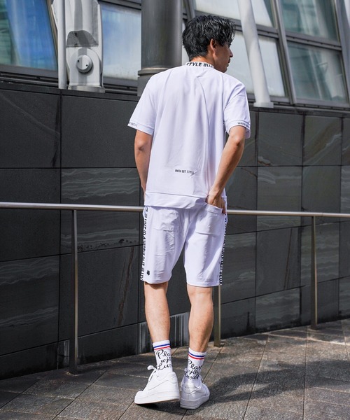 LUXE/R GOLF（ラグジュ ゴルフ）の「(RM)【LUXE/R GOLF】ストレッチ スムース ロゴ パンツ ハーフパンツ（その他パンツ・メンズ・ネイビー/ホワイト/チャコールグレー/ブラック・X-LARGE/LARGE/MEDIUM）」の16枚目の写真