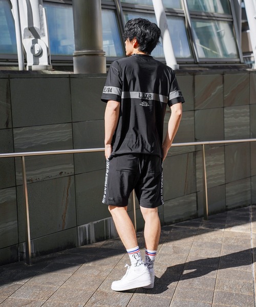 LUXE/R GOLF（ラグジュ ゴルフ）の「(RM)【LUXE/R GOLF】ストレッチ スムース ロゴ パンツ ハーフパンツ（その他パンツ・メンズ・ネイビー/ホワイト/チャコールグレー/ブラック・X-LARGE/LARGE/MEDIUM）」の21枚目の写真