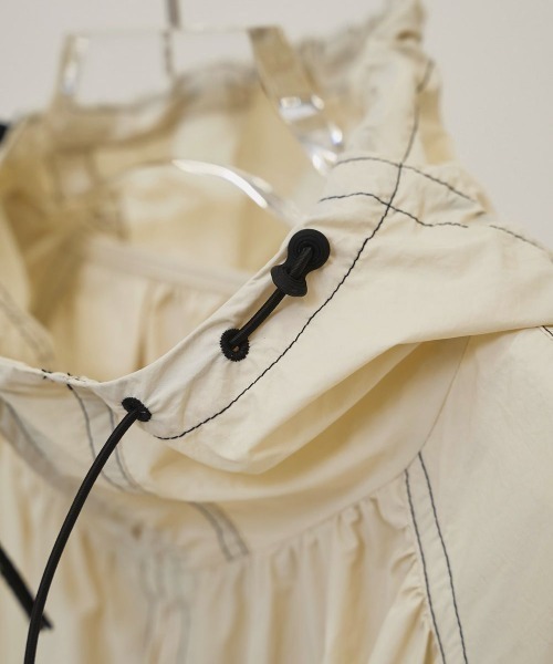 トゥデイフル Nylon Gather Blouson アイボリー　38 TODAYFUL(トゥデイフル) / Life's online store（ライフズ） / Nylon