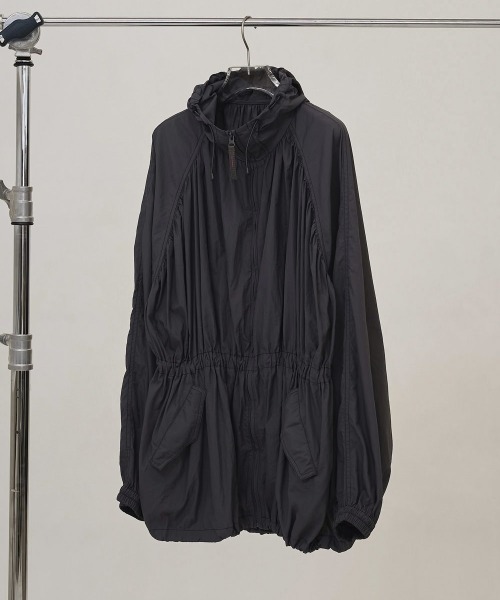 TODAYFUL/トゥデイフル】Nylon Gather Blouson/ナイロンギャザー