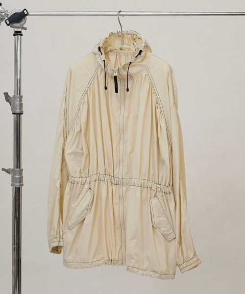 TODAYFUL/トゥデイフル】Nylon Gather Blouson/ナイロンギャザー
