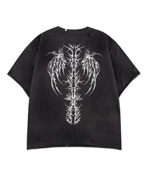 SUPPLIER | A'GEM/9 × .kom 『SUPPLIER/サプライヤー』Pierced Tribal Bones Tee/ピアストライバルボーンTシャツ(Tシャツ/カットソー)