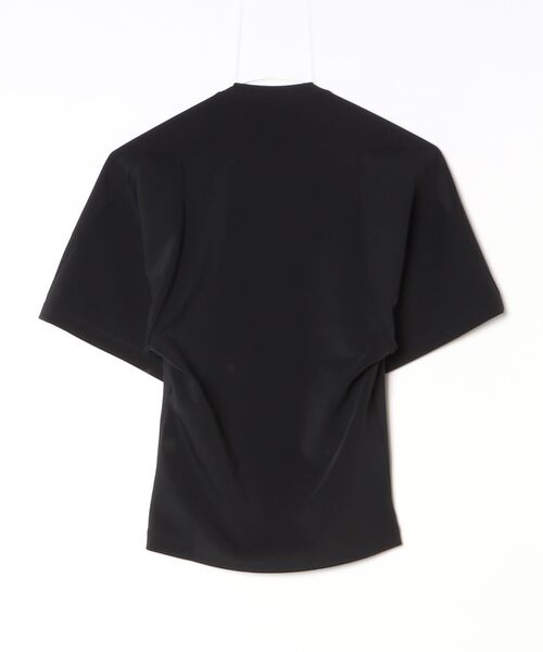Sov.(ソブ)の「マットダンボールストレッチ ラグランプルオーバー(Tシャツ/カットソー・レディース・ボルドー/ブラック・36/38)」の3枚目の写真