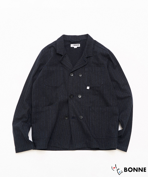 417 EDIFICE(フォーワンセブンエディフィス)の「BONNE SUITS Jacket Blue(テーラードジャケット・メンズ・ブルー・LARGE/MEDIUM)」の5枚目の写真