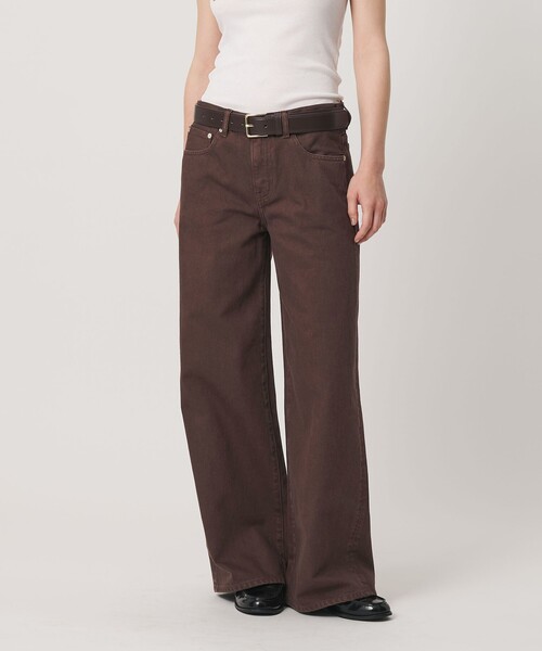 ER(イーアール)の「<ER>DOCTOR HONZAWA DENIM デニムパンツ(デニムパンツ・レディース・ダークブラウン/ロイヤルブルー・S/M/L)」の5枚目の写真