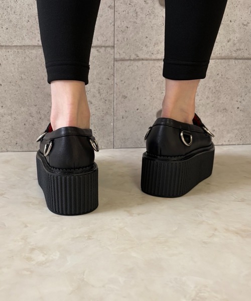 リングデザイン 厚底ローファー Charla Tedrick│Jeffrey Campbell