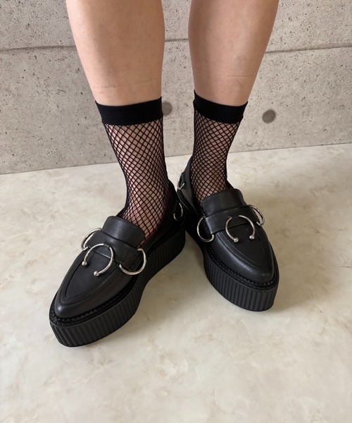 リングデザイン 厚底ローファー Charla Tedrick│Jeffrey Campbell