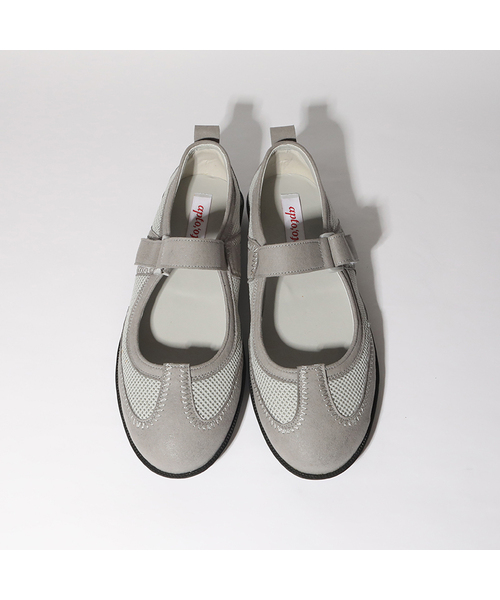 APTO(アプト)の「Comme スニーカー AGNF003(スニーカー・レディース・ブラック/Beige/ライトグレー・23cm/23.5cm/24cm/24.5cm/25cm)」の2枚目の写真