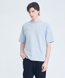 ABAHOUSE GRAY | 【抗菌防臭/UVカット】シルキーポンチ 半袖Tシャツ(Tシャツ/カットソー)