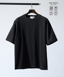 ABAHOUSE GRAY | 【抗菌防臭/UVカット】シルキーポンチ 半袖Tシャツ(Tシャツ/カットソー)