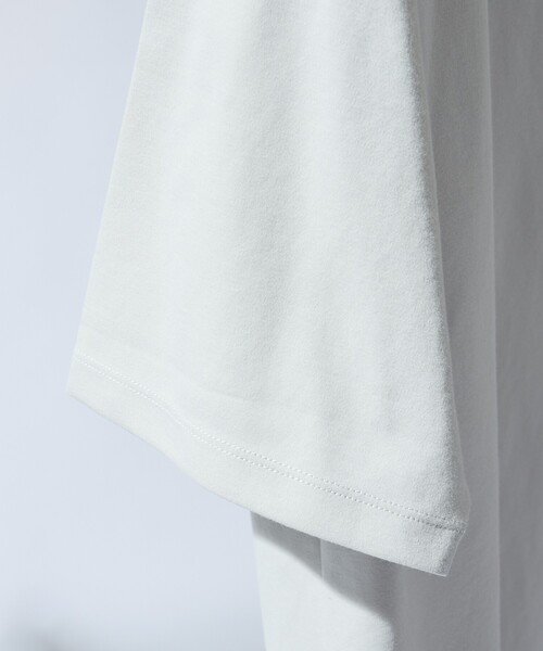 ABAHOUSE GRAY(アバハウスグレイ)の「【抗菌防臭/UVカット】シルキーポンチ 半袖Tシャツ(Tシャツ/カットソー・メンズ・チャコールグレー/サックスブルー/ホワイト/ブラック/グレイッシュベージュ/モスグリーン・50/48/46/44)」の12枚目の写真