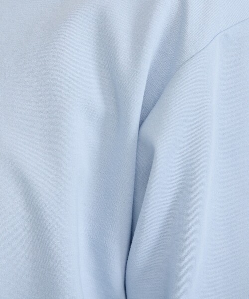 ABAHOUSE GRAY(アバハウスグレイ)の「【抗菌防臭/UVカット】シルキーポンチ 半袖Tシャツ(Tシャツ/カットソー・メンズ・チャコールグレー/サックスブルー/ホワイト/ブラック/グレイッシュベージュ/モスグリーン・50/48/46/44)」の17枚目の写真