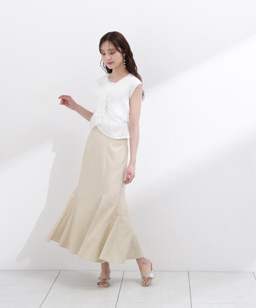 PROPORTION BODY DRESSING(プロポーションボディドレッシング)の「ビスチェ付きニットトップス / 1216170501(ニット/セーター・レディース・ホワイト/ブルー/パープル・FREE)」の5枚目の写真
