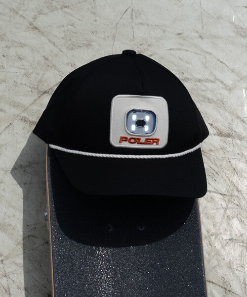 POLeR（ポーラー）の「POLeR × FREAK'S STORE/ポーラー × フリークスストア 別注 3rd Eye Calling Cap（キャップ・メンズ・ブラック/オレンジ・ONE SIZE）」の20枚目の写真