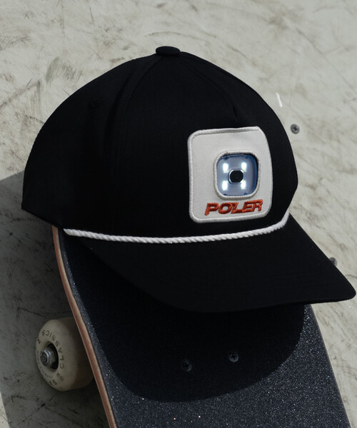 POLeR（ポーラー）の「POLeR × FREAK'S STORE/ポーラー × フリークスストア 別注 3rd Eye Calling Cap（キャップ・メンズ・ブラック/オレンジ・ONE SIZE）」の21枚目の写真