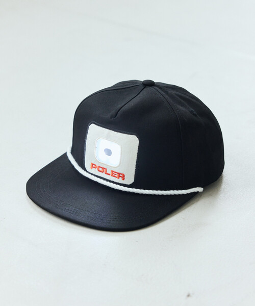 POLeR(ポーラー)の「POLeR × FREAK'S STORE/ポーラー × フリークスストア 別注 3rd Eye Calling Cap(キャップ・メンズ・ブラック/オレンジ・ONE SIZE)」の4枚目の写真