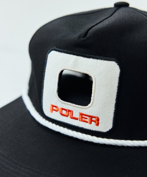 POLeR(ポーラー)の「POLeR × FREAK'S STORE/ポーラー × フリークスストア 別注 3rd Eye Calling Cap(キャップ・メンズ・ブラック/オレンジ・ONE SIZE)」の7枚目の写真