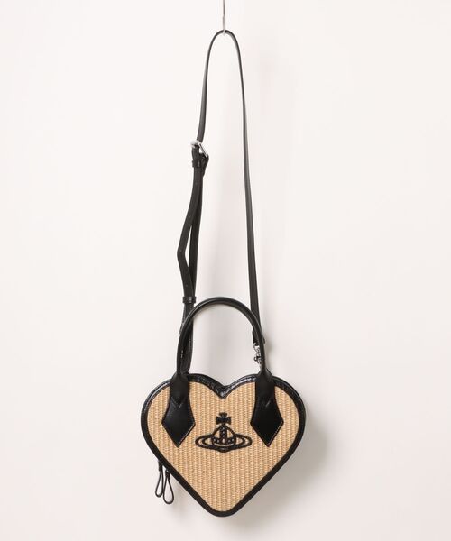 バッグ Vivienne Westwood ELLAHEART CROSSBODYBAG HEART CROSSBODY（ショルダーバッグ）｜Vivienne Westwood