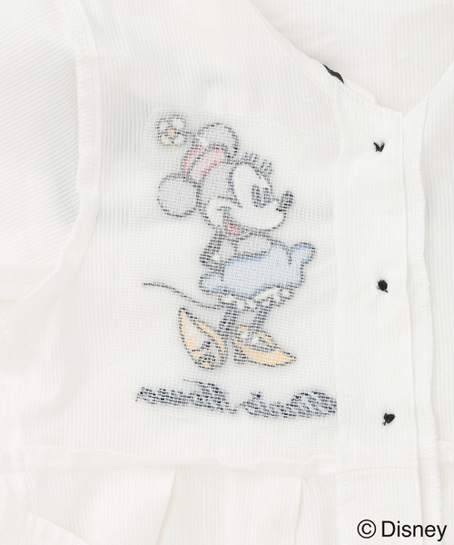 petit main(プティマイン)の「【Disney】セーラーワンピース(シャツワンピース・キッズ・レッド/オフホワイト・80cm/90cm/110cm/100cm/120cm/130cm)」の12枚目の写真