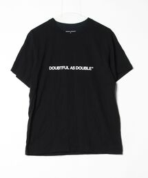 DOUBTFUL AS DOUBLE(R)(ダウトフルアズダブル)の「半袖Tシャツ(Tシャツ/カットソー)」
