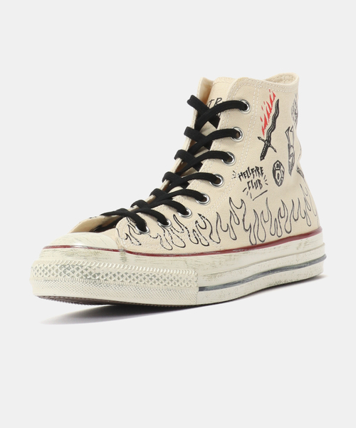 CONVERSE(コンバース)の「CONVERSE ALL STAR AGED 87 HC HI / STRANGER THINGS 5 31317091(スニーカー・メンズ・アイボリー・26cm/28cm)」の2枚目の写真