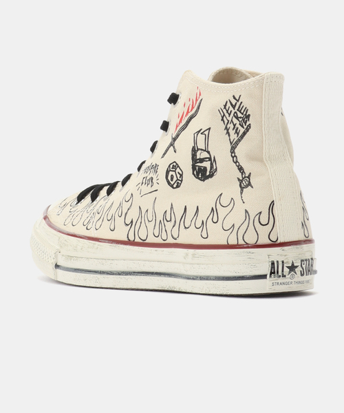 CONVERSE(コンバース)の「CONVERSE ALL STAR AGED 87 HC HI / STRANGER THINGS 5 31317091(スニーカー・メンズ・アイボリー・26cm/28cm)」の3枚目の写真