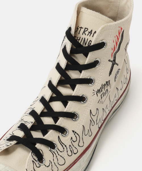 CONVERSE(コンバース)の「CONVERSE ALL STAR AGED 87 HC HI / STRANGER THINGS 5 31317091(スニーカー・メンズ・アイボリー・26cm/28cm)」の6枚目の写真