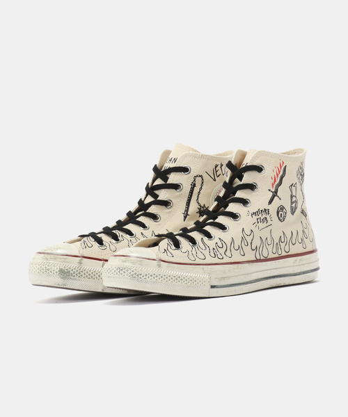 CONVERSE(コンバース)の「CONVERSE ALL STAR AGED 87 HC HI / STRANGER THINGS 5 31317091(スニーカー・メンズ・アイボリー・26cm/28cm)」の7枚目の写真