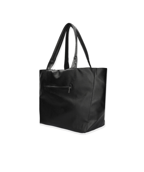 FORMLICH（ポムリッシュ）の「LEATHER SHOPPER BAG / BLACK [TYPE 001]（ショルダーバッグ・メンズ・その他・FREE）」の4枚目の写真