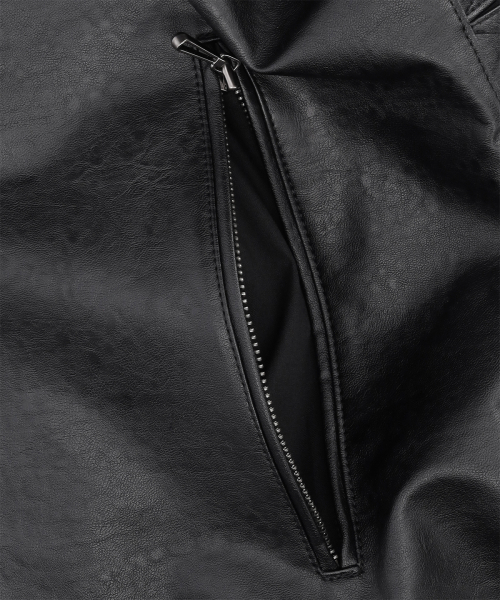FORMLICH（ポムリッシュ）の「LEATHER SHOPPER BAG / BLACK [TYPE 001]（ショルダーバッグ・メンズ・その他・FREE）」の7枚目の写真