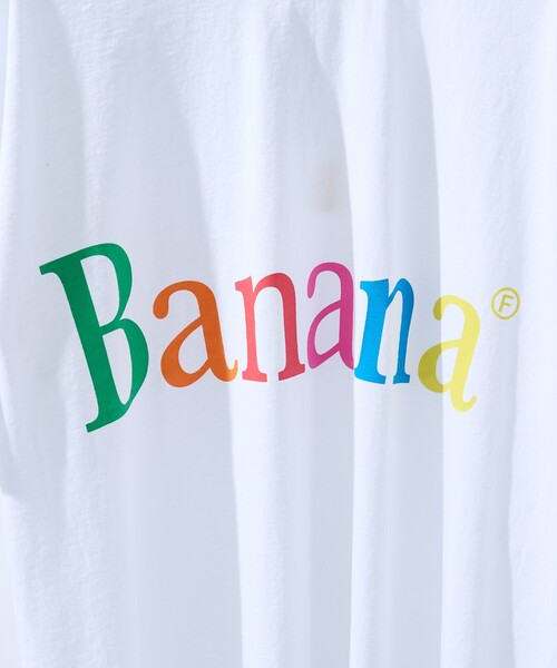 byeA.（バイエー）の「【byeA. / バイエー】NOT APPLE TEE BANANA / ノットアップルTシャツ / バナナ / 半袖Tシャツ / ユニセックス（Tシャツ/カットソー・メンズ・ブラック/ホワイト・L/XL）」の8枚目の写真
