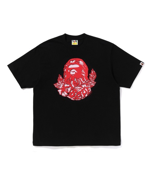 A BATHING APE（アベイシングエイプ）の「RESORT APE HEAD RELAXED FIT TEE（Tシャツ/カットソー・メンズ・グレー/ブラック/ホワイト・SMALL/MEDIUM/LARGE/XX-LARGE/X-LARGE）」の2枚目の写真