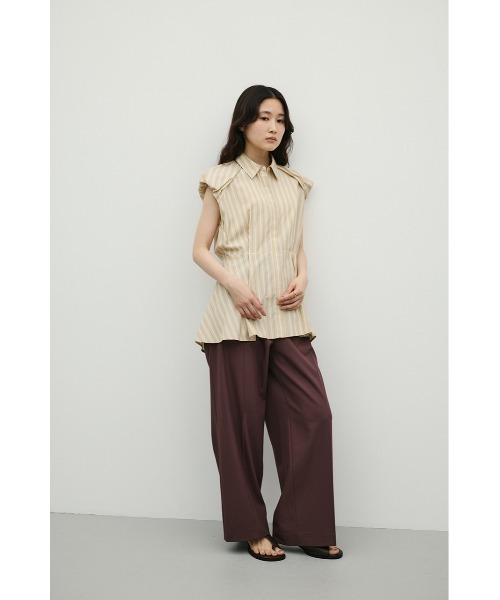 STYLEMIXER(スタイルミキサー)の「バルーンスリーブフレアシャツ(シャツ/ブラウス・レディース・ベージュ系その他/ブルー系その他/ホワイト・FREE)」の15枚目の写真