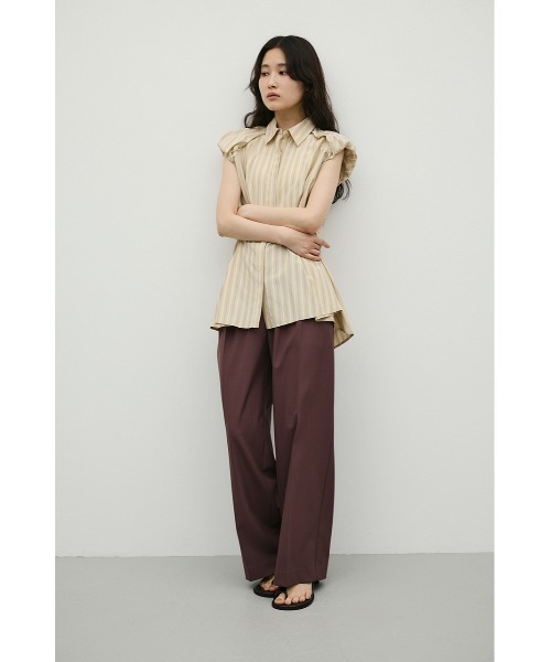 STYLEMIXER(スタイルミキサー)の「バルーンスリーブフレアシャツ(シャツ/ブラウス・レディース・ベージュ系その他/ブルー系その他/ホワイト・FREE)」の16枚目の写真