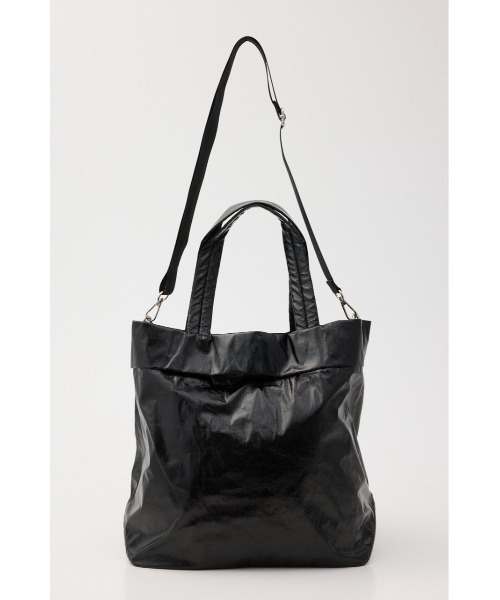 SHEL'TTER ORIGINAL(シェルターオリジナル)の「ソフトワッシャービッグバッグ(ショルダーバッグ・レディース・ブラック/シルバー・FREE)」の14枚目の写真