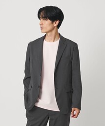 セール】スリーク ウール リネン ダブル ジャケット セットアップ対応