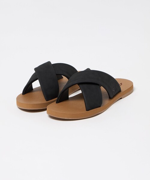 Steven Alan(スティーブンアラン)の「<MALVADOS>ELLIE CROSS/サンダル(サンダル・レディース・ブラック・7/6)」の2枚目の写真