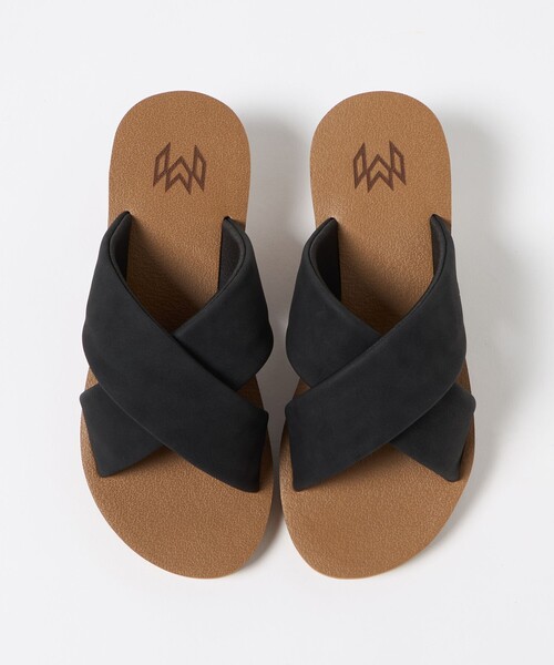 Steven Alan(スティーブンアラン)の「<MALVADOS>ELLIE CROSS/サンダル(サンダル・レディース・ブラック・7/6)」の3枚目の写真