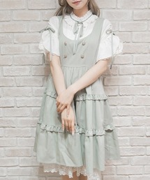 axes femme｜アクシーズファムのワンピース/ドレス（グリーン・カーキ