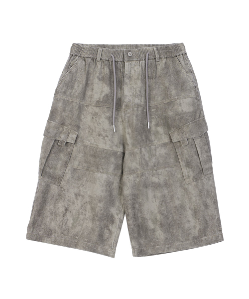MAKEITTO(メイキット)の「ダスティカーゴバミューダパンツ_カーキ(その他パンツ・メンズ・カーキ・MEDIUM/LARGE/X-LARGE)」の4枚目の写真