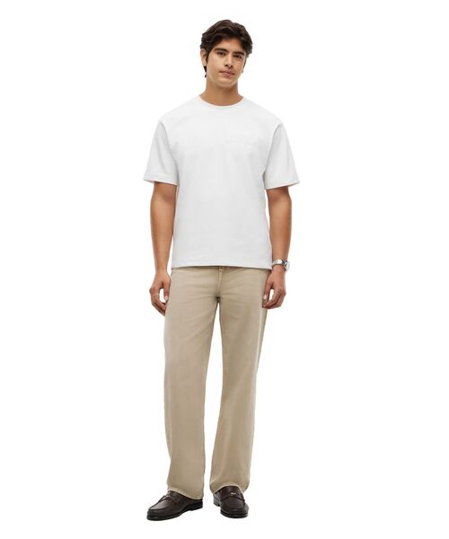 TOMMY HILFIGER(トミーヒルフィガー)の「ジャカードロープロゴ入りリラックスTシャツ(Tシャツ/カットソー・メンズ・ブルー/ホワイト/ネイビー・LARGE/X-LARGE/SMALL/MEDIUM)」の8枚目の写真