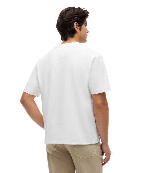 TOMMY HILFIGER(トミーヒルフィガー)の「ジャカードロープロゴ入りリラックスTシャツ(Tシャツ/カットソー・メンズ・ブルー/ホワイト/ネイビー・LARGE/X-LARGE/SMALL/MEDIUM)」の10枚目の写真