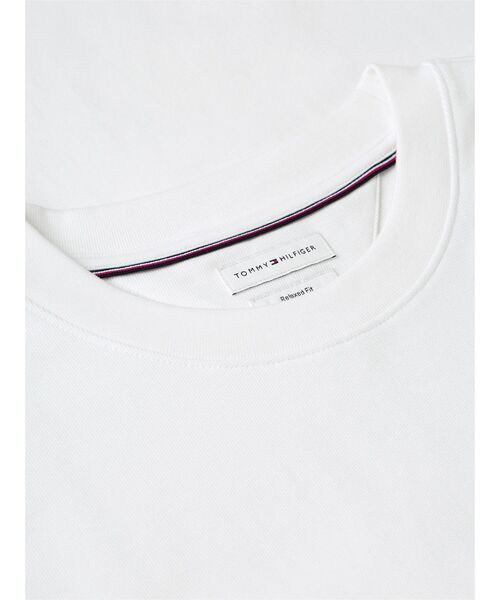 TOMMY HILFIGER(トミーヒルフィガー)の「ジャカードロープロゴ入りリラックスTシャツ(Tシャツ/カットソー・メンズ・ブルー/ホワイト/ネイビー・LARGE/X-LARGE/SMALL/MEDIUM)」の12枚目の写真