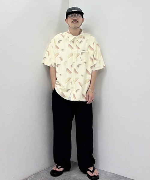 niko and...(ニコアンド)の「ヨウリュウワイドイージーパンツ(その他パンツ・メンズ・ブラウン/その他1/ブラック・MEDIUM/LARGE)」の6枚目の写真