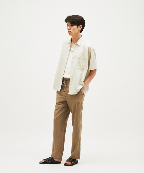JOURNAL STANDARD（ジャーナルスタンダード）の「EVALET / エバレット ST イージースラックス（スラックス・メンズ・ブラック系その他/ライトグレー/ベージュ・SMALL/MEDIUM/LARGE）」の14枚目の写真