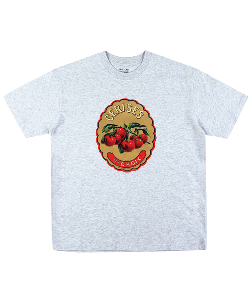 NAVYTEAM(ネイビーチーム)の「CERISES 半袖Tシャツ(4色)(Tシャツ/カットソー・レディース・ホワイト/ライトグレー/ブラック/ネイビー・SMALL/MEDIUM/LARGE/X-LARGE)」の3枚目の写真